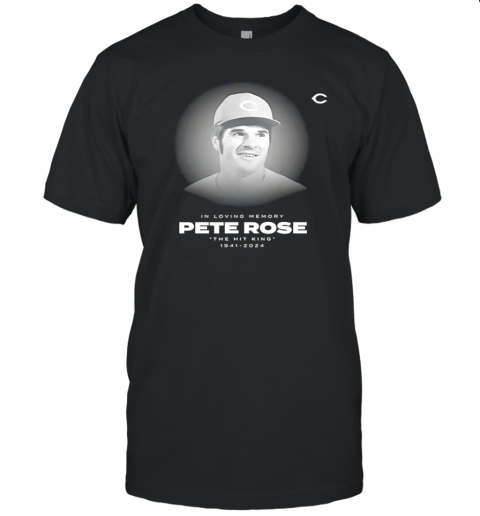 Rip Pete Rose Cincinnati Reds 1941 2024 T-Shirt