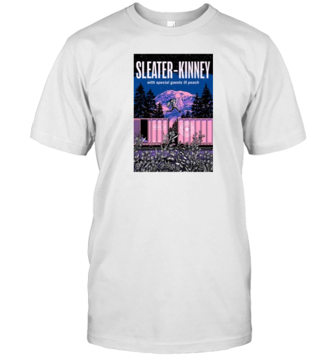 Sleater Kinney On Oct 6 2024 Mcmenamins Spanish Ballroom Tacoma WA Poster T-Shirt