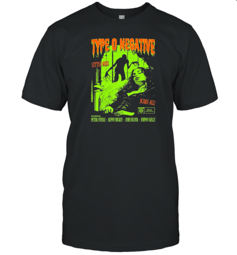 Type O Negative Scare All Horror Film T-Shirt