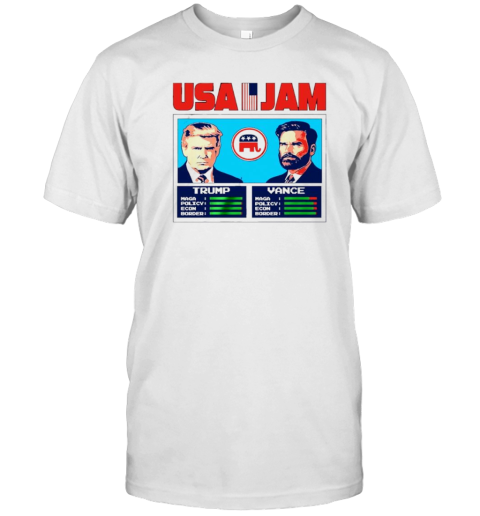 USA Jam Trump Vance 2024 Election T-Shirt