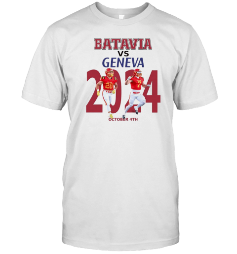 Batavia vs Geneva october 4th 2024 T-Shirt