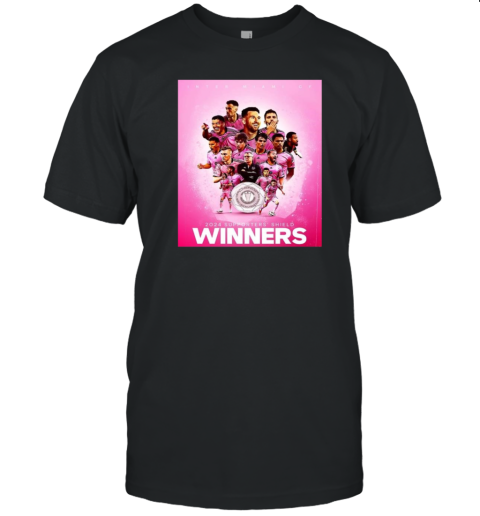 Inter Miami FC 2024 Supporters' Shield Winners T-Shirt