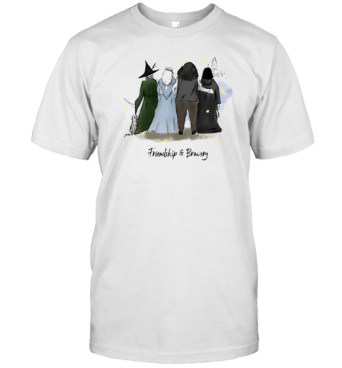 Mcgonagall Friendship and Bravery rest in peace Maggie Smith T-Shirt