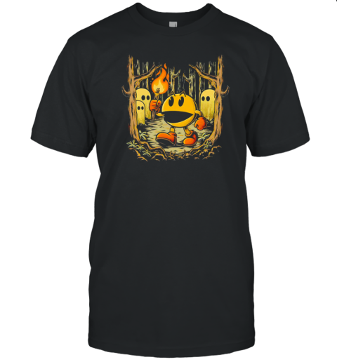 Pac Man Game Forest Ghosts T-Shirt