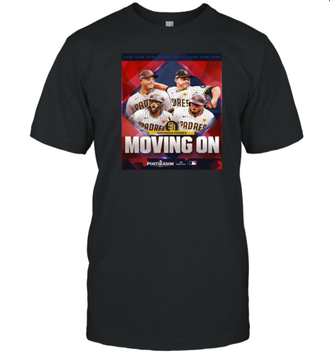 San Diego Padres Moving On Postseason 2024 Wild Card T-Shirt