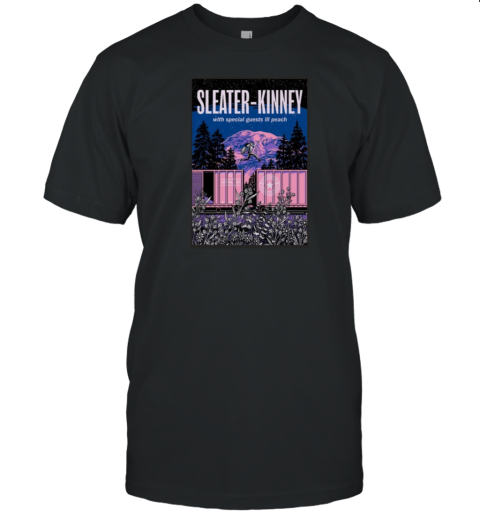 Sleater Kinney Oct 06 2024 Tacoma, WA Poster Tour T-Shirt