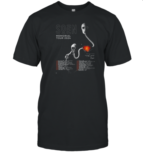 Soen Memorial Tour 2024 T-Shirt