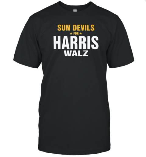 Arizona State Sun Devils For Harris Walz T-Shirt