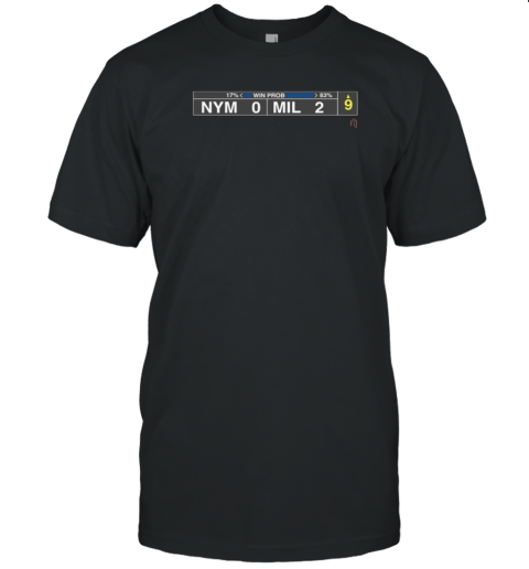 Athletelogos Score Bug Nym 0 Mil 2 T-Shirt