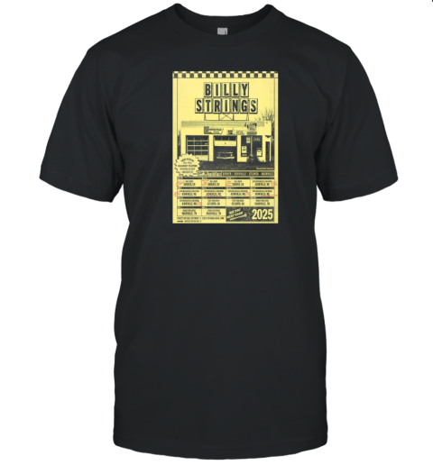 Billy Strings Winter Tour 2025 Poster T-Shirt