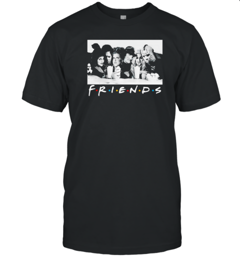 Horror Characters Halloween Friends Movies T-Shirt