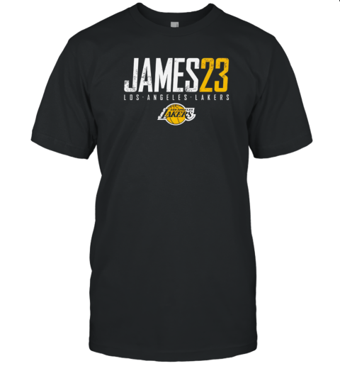 Lebron James Los Angeles Lakers Elite Vintage T-Shirt