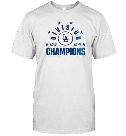 Los Angeles Dodgers NL West Division Champions 2024 T-Shirt