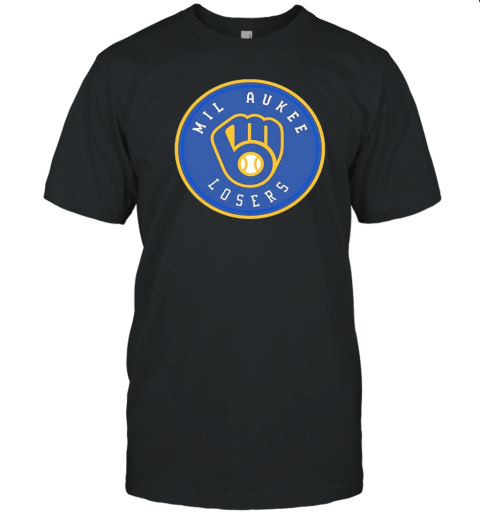 Milwaukee Brewers Losers Logo T-Shirt