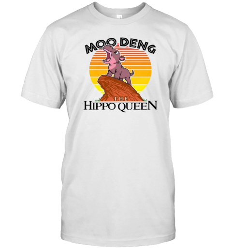 Moo Deng The Hippo Queen T-Shirt