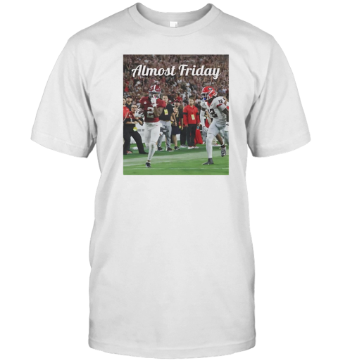 Ryan Williams Alabama Crimson Tide Football Almost Friday Graphic T-Shirt