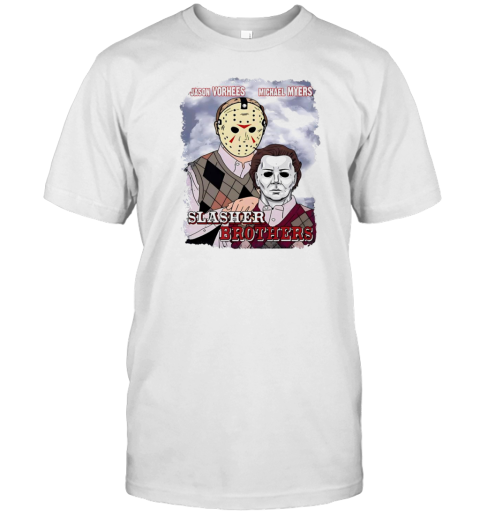 Slasher Brothers Jason Voorhees And Michael Myers T-Shirt