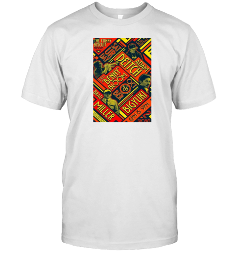 The Funky Biscuit Boca Raton Oct 26 2024 Show Poster T-Shirt