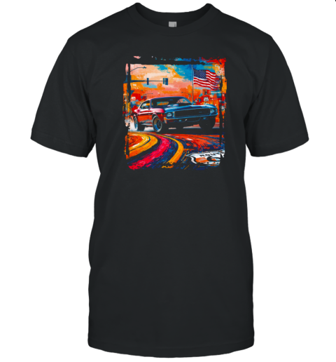 American Muscle Car Route 66 T-Shirt