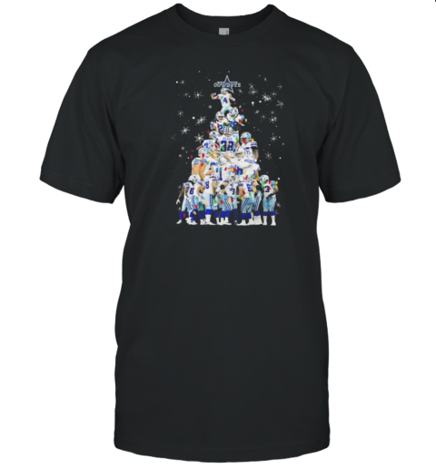 Dallas Cowboys Sports Teams Gifts For Christmas Tree 2024 T-Shirt