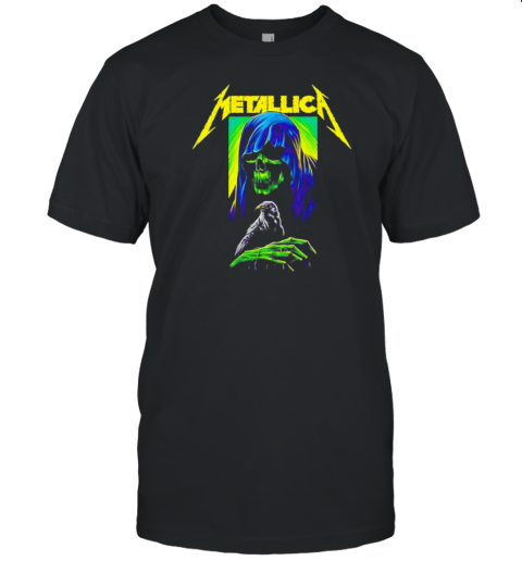 Death Metallica Reaper Crow T-Shirt