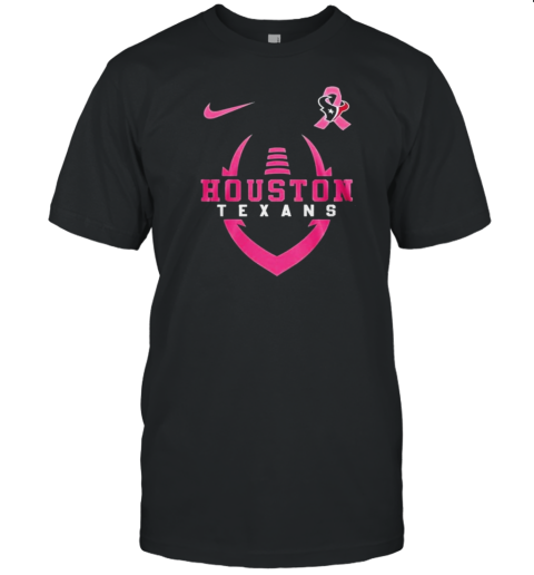 Nike Houston Texans Breast Cancer Pink Out T-Shirt