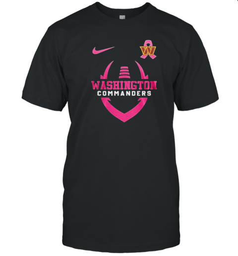 Nike Washington Commanders Breast Cancer Pink Out T-Shirt