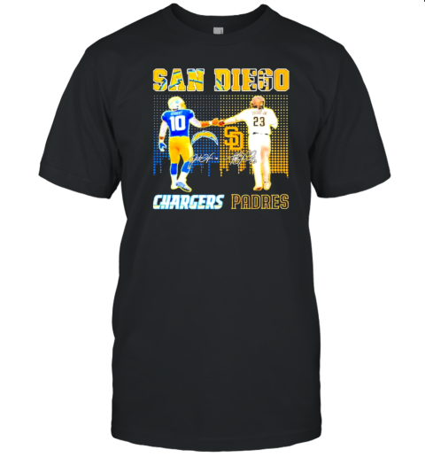 San Diego Padres San Diego Chargers City Signature T-Shirt