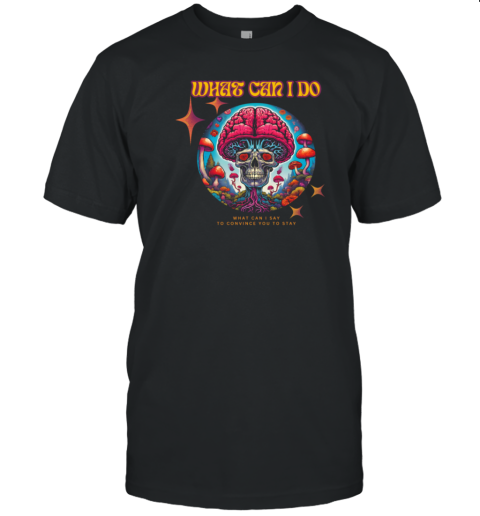 Skull And Mushroom  A Journey Of The Soul T-Shirt