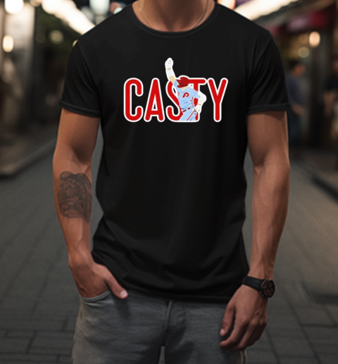 Casty Ring Finger Nick Castellanos Phillies T-Shirt