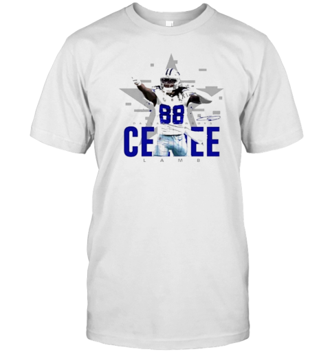 Ceedee Lamb Dallas Cowboys Signature T-Shirt