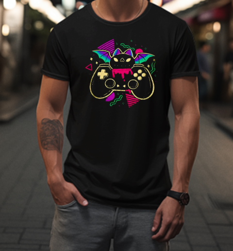 Creepy cute gamer bat T-Shirt