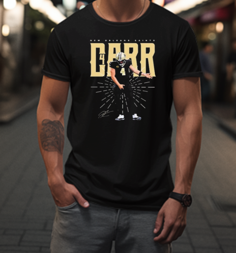 Derek Carr New Orleans Saints Signature T-Shirt