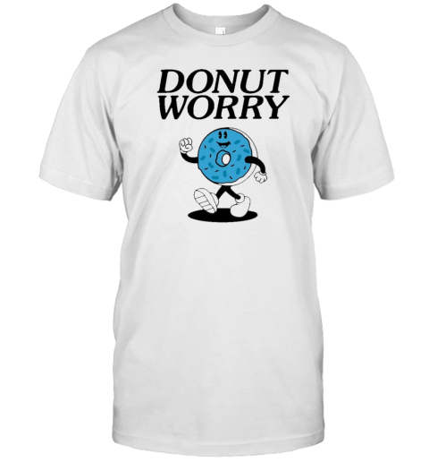 Donut Worry Smiley Face T-Shirt