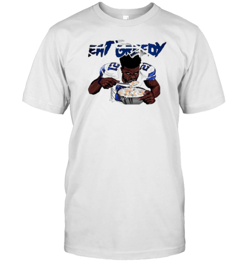 Ezekiel Elliott Eat Greedy Football Design T-Shirt