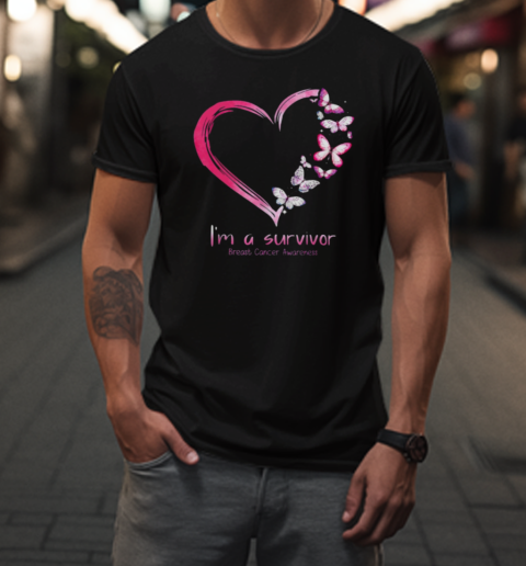 I'm A Survivor Breast Cancer Awareness T-Shirt