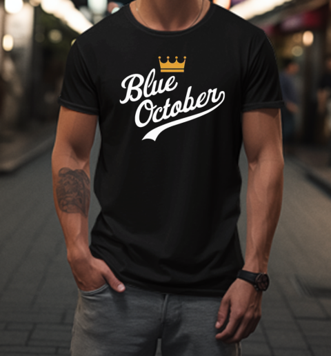 Kansas City Royals Blue October T-Shirt