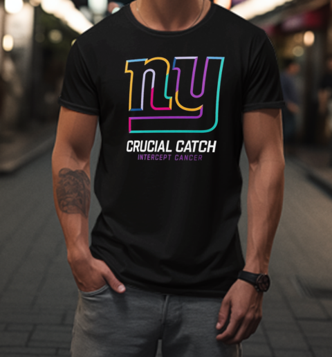 New York Giants Chargers 2024 NFL Crucial Catch T-Shirt