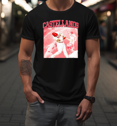 Nick Castellanos Bootleg Baseball Retro T-Shirt