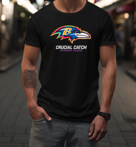 Original Baltimore Ravens 2024 NFL Crucial Catch T-Shirt