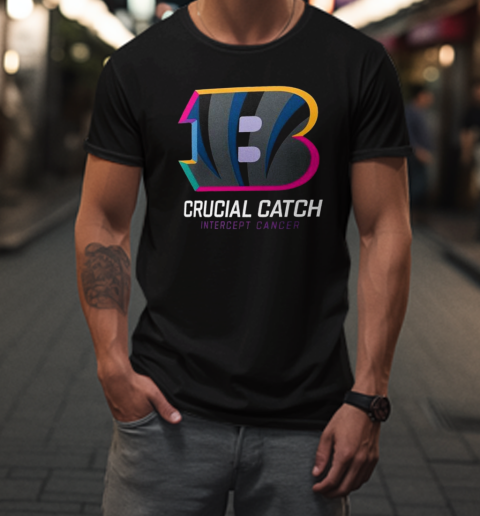 Original Cincinnati Bengals 2024 NFL Crucial Catch T-Shirt