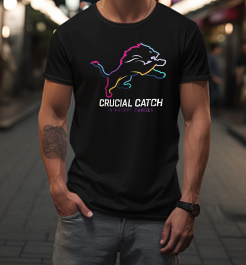 Original Detroit Lions Chargers 2024 NFL Crucial Catch T-Shirt