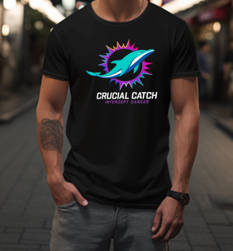 Original Miami Dolphins 2024 NFL Crucial Catch T-Shirt