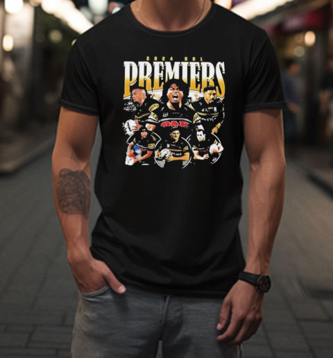 Penrith Panthers Sport Team 2024 NFL Premiers T-Shirt