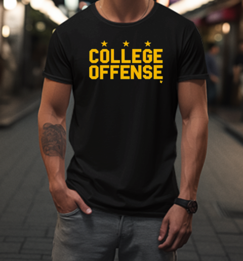 Shane Peacher College Offense Stars T-Shirt