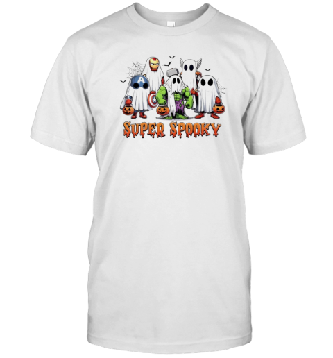 Superhero Avangers Super Spooky Halloween T-Shirt