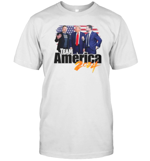 Team America 2024 Musk Trump Vance T-Shirt