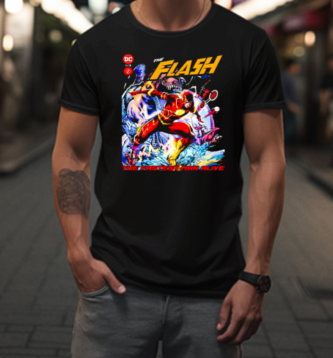 The Flash The Fastest Man Alive DC Comics Movies Graphic T-Shirt