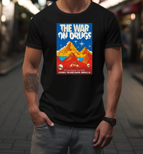 The War On Drugs Tour In Berkeley, CA On October 6, 2024 Poster T-Shirt