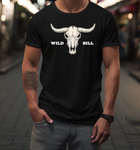 Wild Bill Cow Skull T-Shirt